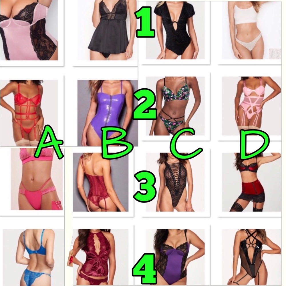 Victoria's Secret VS Black Babydoll Set- NWT Baby doll lingerie - Picture 5 of 16